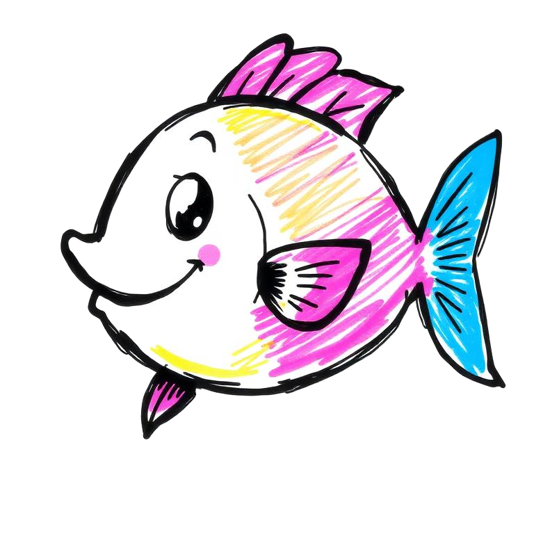 Hand-drawn Fish