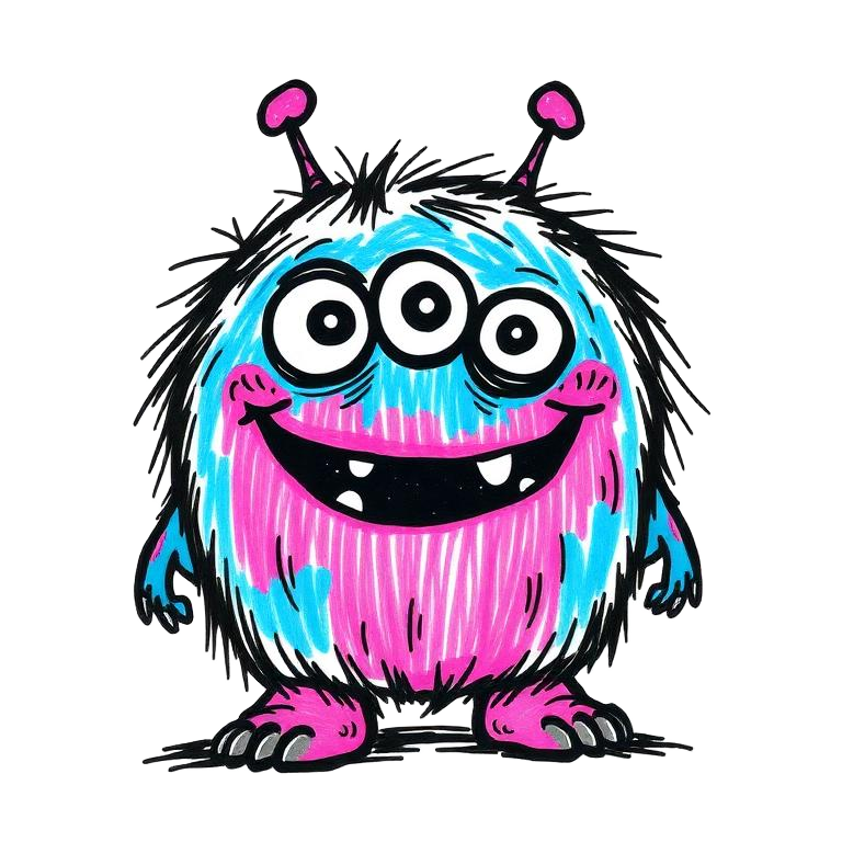 Hand-drawn Monster
